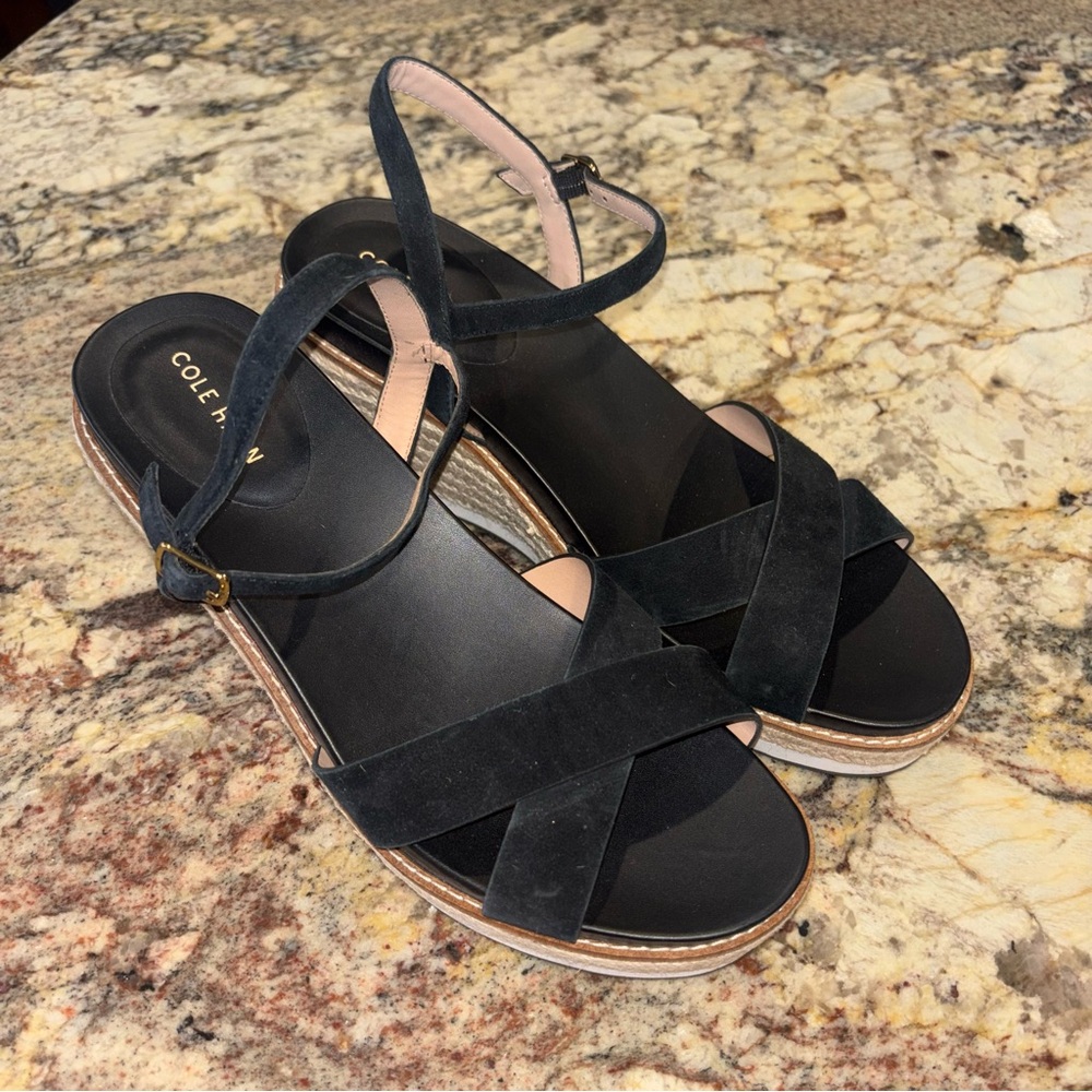 COLE HAAN Cloudfeel Silvie Espadrille Wedge NEW - Picture 8 of 14